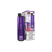 20mg IVG 2400 4 in 1 Multi Edition Rechargeable Pod Vape Kit 2400 Puffs - Flavour: Purple Edition