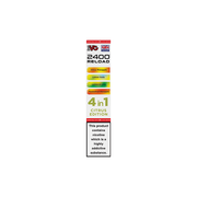 20mg IVG 2400 Reload Multi Edition Prefilled Pods 2ml 2400 Puffs - 4 Pcs - Flavour: Citrus Edition