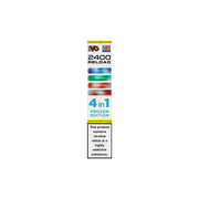 20mg IVG 2400 Reload Multi Edition Prefilled Pods 2ml 2400 Puffs - 4 Pcs - Flavour: Grape Edition