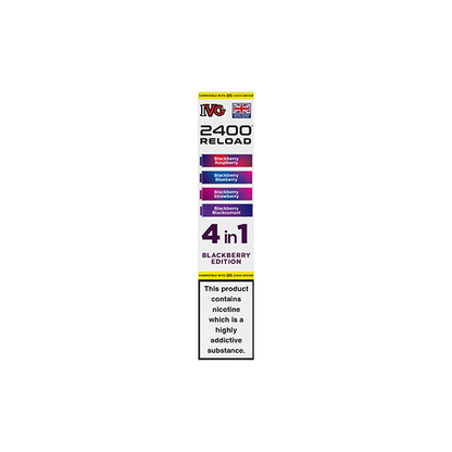 20mg IVG 2400 Reload Multi Edition Prefilled Pods 2ml 2400 Puffs - 4 Pcs - Flavour: Fizzy Edition