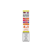 20mg IVG 2400 Reload Multi Edition Prefilled Pods 2ml 2400 Puffs - 4 Pcs - Flavour: Menthol Edition