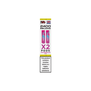 20mg IVG 2400 Reload Prefilled Pods 2ml 2400 Puffs - 2 Pcs - Flavour: Strawberry Watermelon