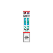 20mg IVG 2400 Reload Prefilled Pods 2ml 2400 Puffs - 2 Pcs - Flavour: Pro Blue
