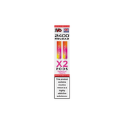 20mg IVG 2400 Reload Prefilled Pods 2ml 2400 Puffs - 2 Pcs - Flavour: Watermelon Ice
