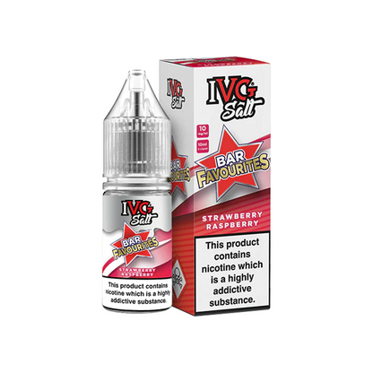 20mg IVG Bar Favourites 10ml Nic Salts (50VG/50PG) - Flavour: Blueberry Cherry Cranberry
