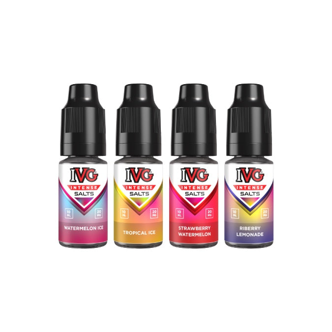 20mg IVG Intense 10ml Nic Salt (50VG/50PG) - Flavour: Strawberry Sensation