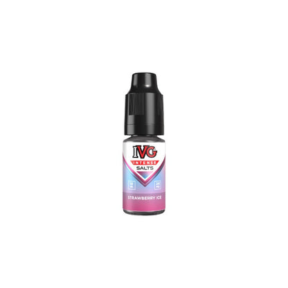 20mg IVG Intense 10ml Nic Salt (50VG/50PG) - Flavour: Strawberry Ice