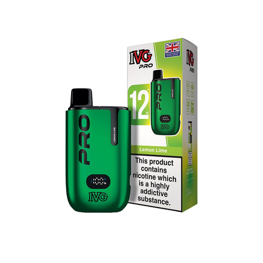 20mg I VG Pro 12 Prefilled Pod Vape Kit 10000 Puffs - Flavour: Double Mango