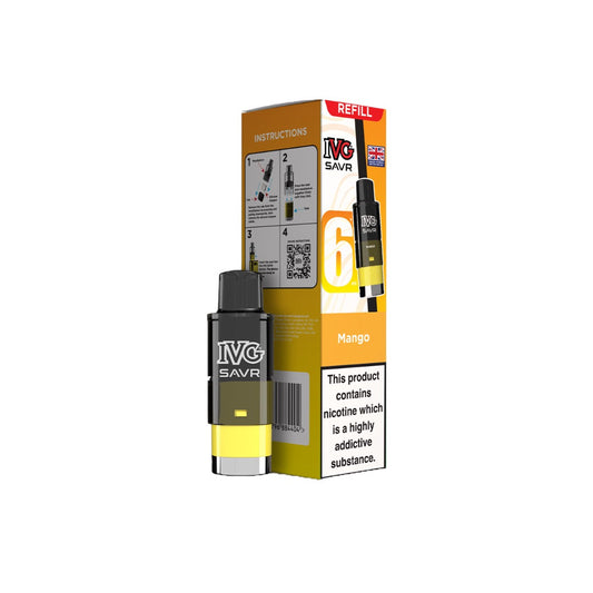 20mg I VG SAVR Refill Pod Pack 3000 Puffs - Flavour: Pink Lemonade
