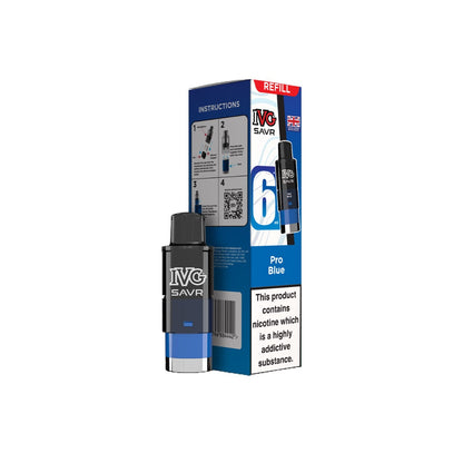 20mg IVG SAVR Refill Pod Pack 3000 Puffs - Flavour: Double Apple