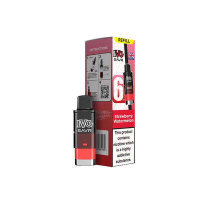 20mg I VG SAVR Refill Pod Pack 3000 Puffs - Flavour: Cola Ice