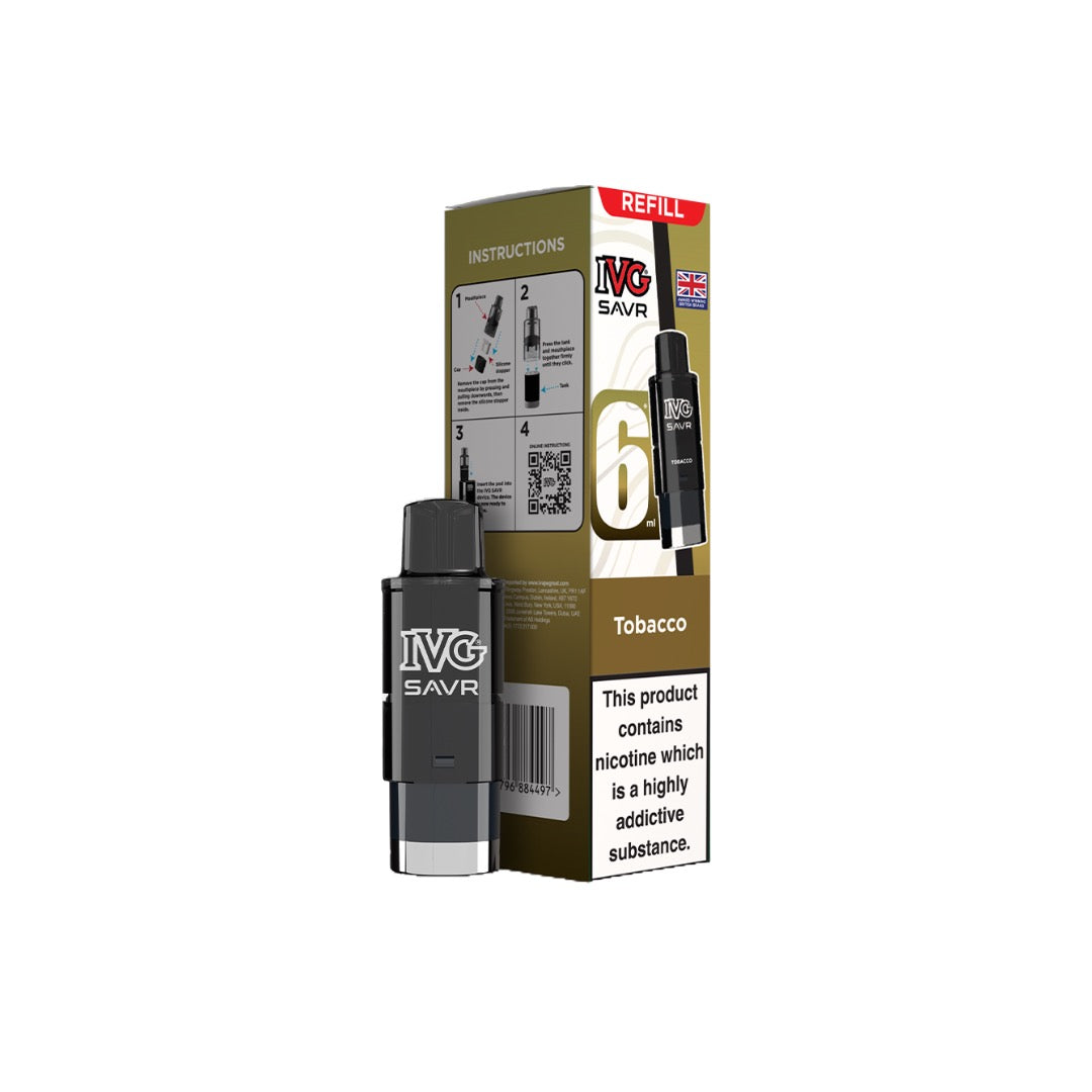 20mg I VG SAVR Refill Pod Pack 3000 Puffs - Flavour: Pineapple Ice