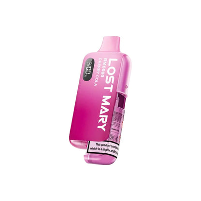 20mg LOST MARY BM6000 Refillable Pod Kit - 6000 Puffs - Stoptober Special Offer - Flavour: Blueberry