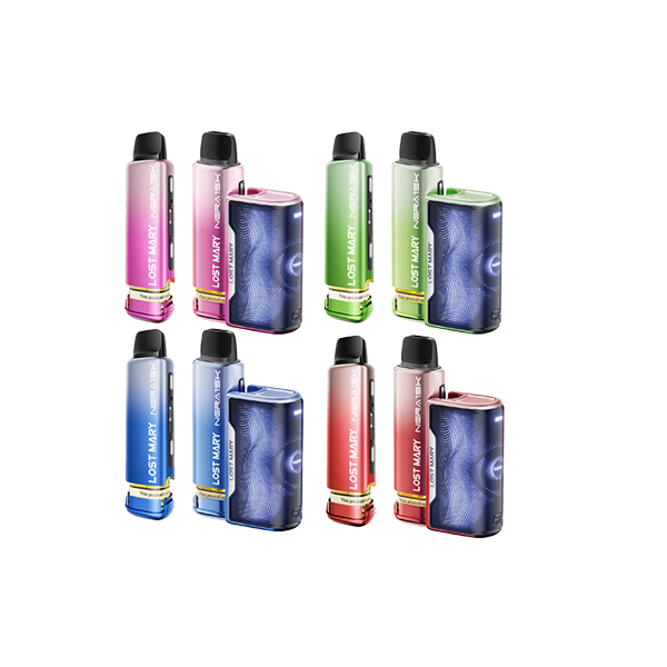 20mg LOST MARY Nera 30K Prefilled Pod Vape Kit - 30000 Puffs - Flavour: Cherry Ice
