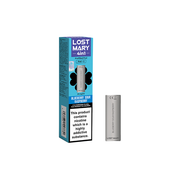 20mg Lost Mary 4in1 Prefilled Pods 1200 Puffs - Flavour: Blueberry Sour Raspberry