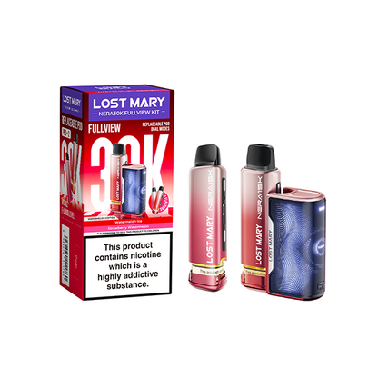 20mg LOST MARY Nera 30K Multi Edition Prefilled Pod Vape Kit - 30000 Puffs - Flavour: Drinks Edition