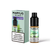 20mg MARYLIQ Nic Salt By Lost Mary 10ml (50VG/50PG) - Flavour: Peach Strawberry Watermelon Ice