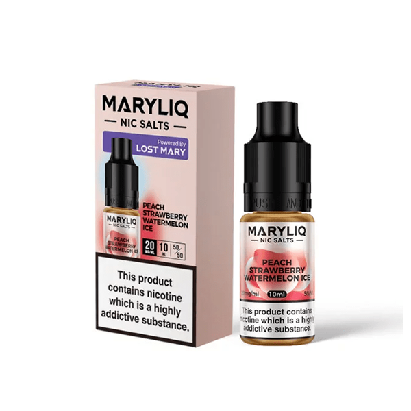 20mg MARYLIQ Nic Salt By Lost Mary 10ml (50VG/50PG) - Stoptober Special Offer! - Flavour: Triple Melon