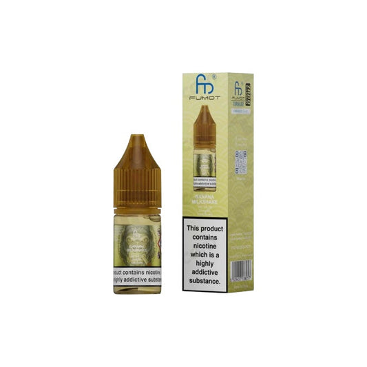 20mg RandM 7000 Tornado Nic Salts (50VG/50PG) - Flavour: Banana Milkshake