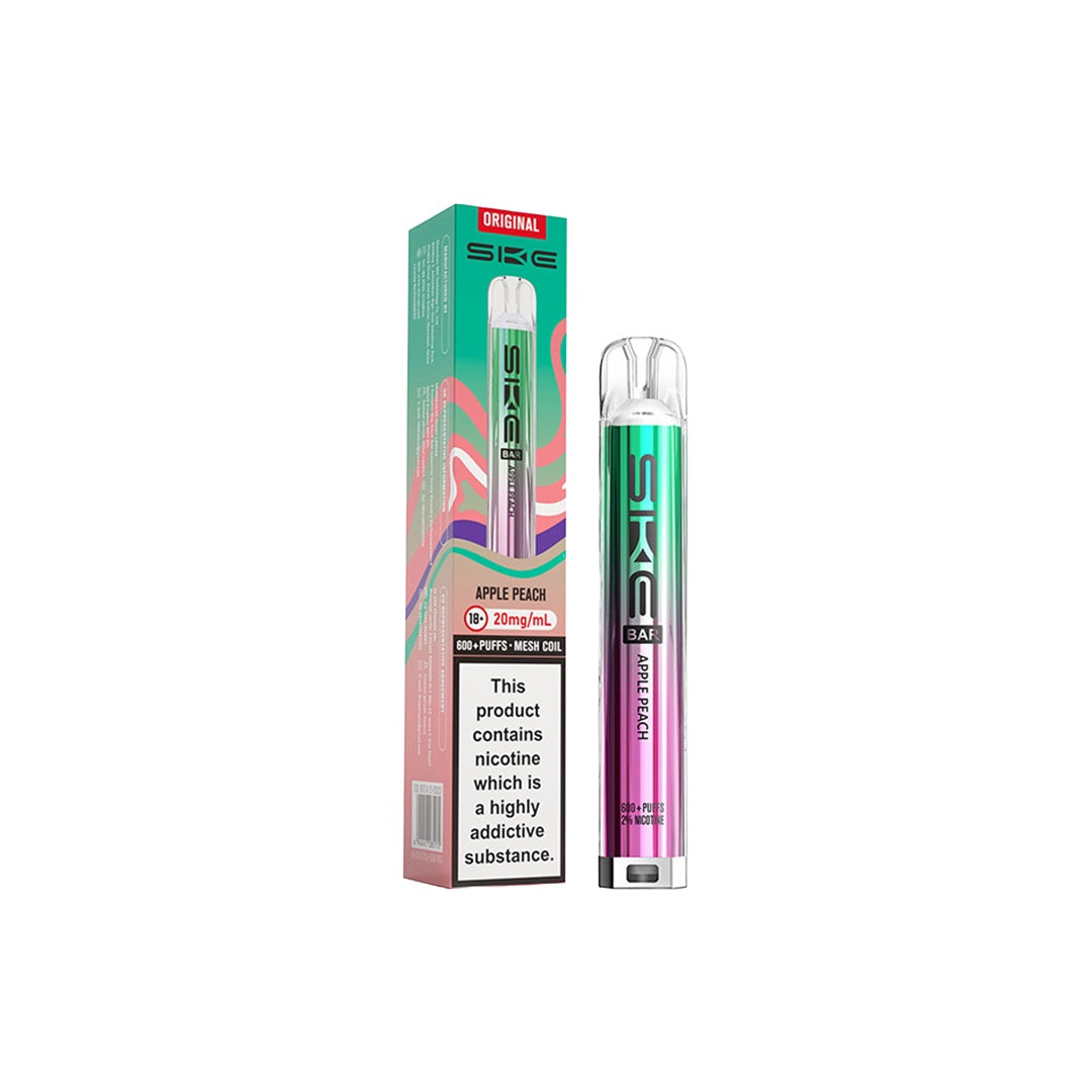 20mg SKE Bar 600 Rechargeable Prefilled Pod Vape Kit - Stoptober Special Offer! - Flavour: Lemon & Lime