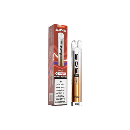 20mg SKE Bar 600 Rechargeable Prefilled Pod Vape Kit - Stoptober Special Offer! - Flavour: Blueberry Sour Raspberries