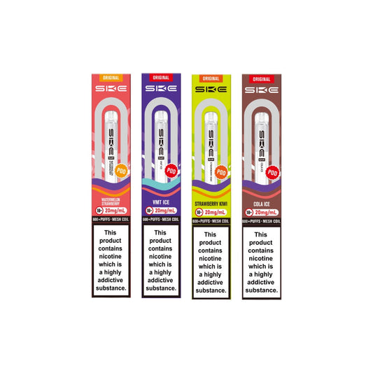 20mg SKE Bar 600 Replacement Prefilled Pod - Flavour: Fruit Medley
