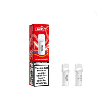 20mg SKE Crystal Pro Replacement Prefilled Pods 2ml 1200 Puffs - 2 Pcs - Flavour: Berry Ice