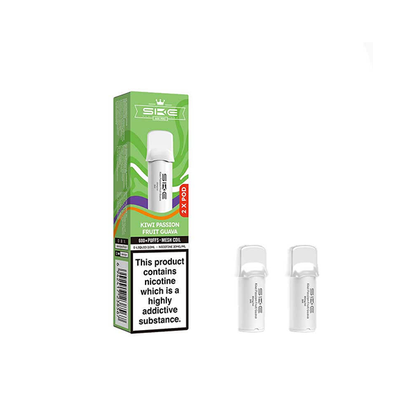 20mg SKE Crystal Pro Replacement Prefilled Pods 2ml 1200 Puffs - 2 Pcs - Flavour: VMT Ice