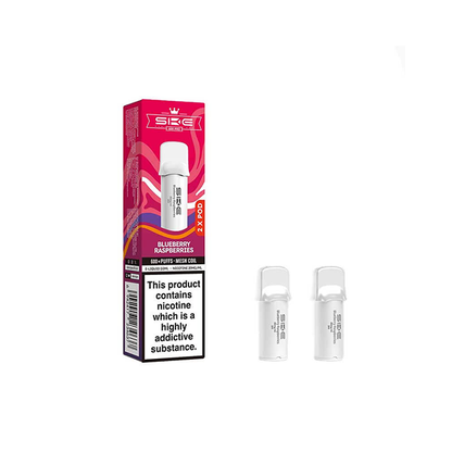 20mg SKE Crystal Pro Replacement Prefilled Pods 2ml 1200 Puffs - 2 Pcs - Flavour: Cola Ice