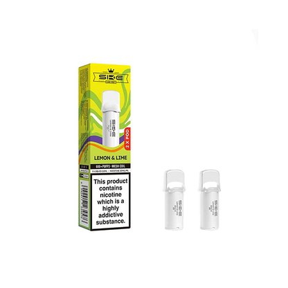20mg SKE Crystal Pro Replacement Prefilled Pods 2ml 1200 Puffs - 2 Pcs - Flavour: VMT Ice