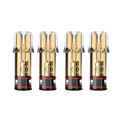 20mg SKE Crystal Plus Replacement Pods 1.1Ω 2ml 1200 Puffs - 2Pcs - Flavour: Peach Ice