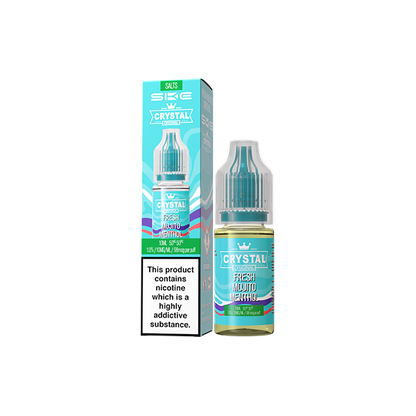 20mg SKE Crystal Original 10ml Nic Salts (50VG/50PG) - Flavour: Pineapple Ice