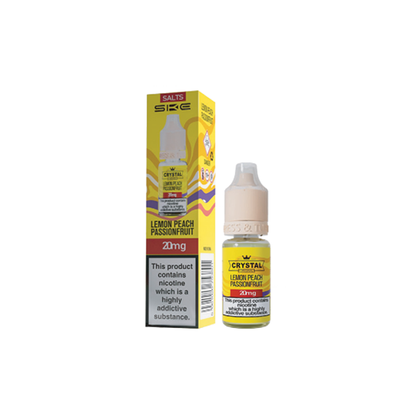 20mg SKE Crystal Original 10ml Nic Salts (50VG/50PG) - Flavour: Cherry Ice