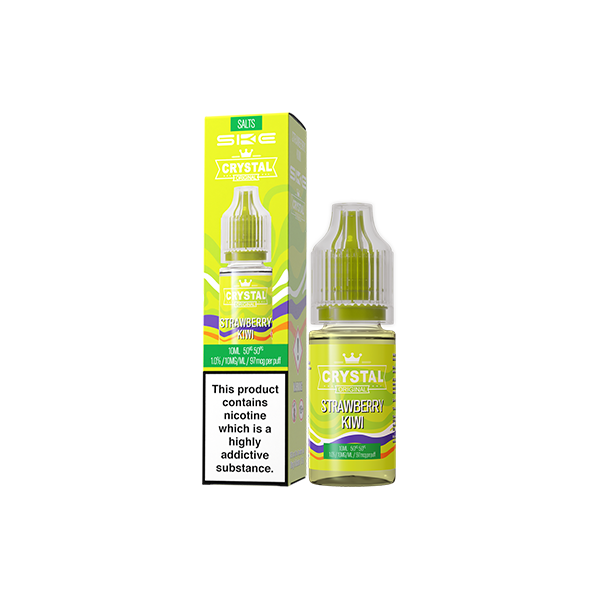 20mg SKE Crystal Original 10ml Nic Salts (50VG/50PG) - Flavour: Strawberry Burst