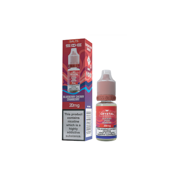 20mg SKE Crystal Original 10ml Nic Salts (50VG/50PG) - Flavour: Pineapple Ice