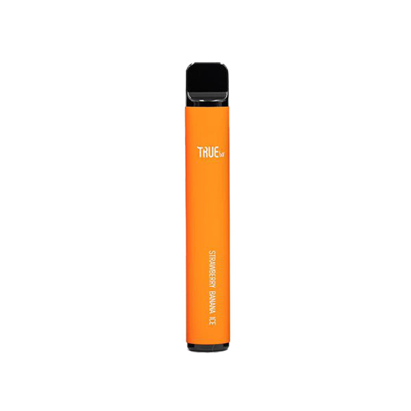 20mg True Bar Disposable Vape Pod 600 Puffs - Flavour: Orange Soda