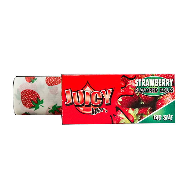 24 Juicy Jay Big Size Flavoured 5M Rolls - Full Box - Flavour: Banana