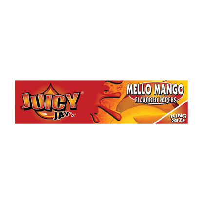 24 Juicy Jay King Size Flavoured Slim Rolling Paper - Full Box - Flavour: Liquorice