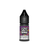 10MG Ultimate Puff Salts Custard 10ML Flavoured Nic Salts - Flavour: Boston Cream