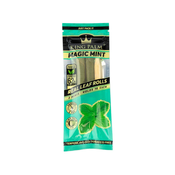 2 King Palm Mini 1G Rolls - Flavour: Magic Mint