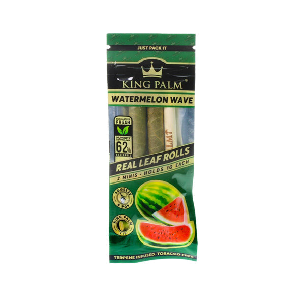 2 King Palm Mini Rolls - Flavour: Peach Pineapple