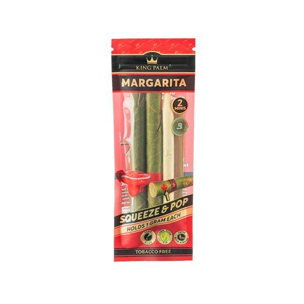 2 King Palm Mini Rolls - Flavour: Lemon Haze