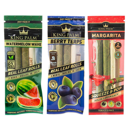 2 King Palm Mini 1G Rolls - Flavour: Margarita