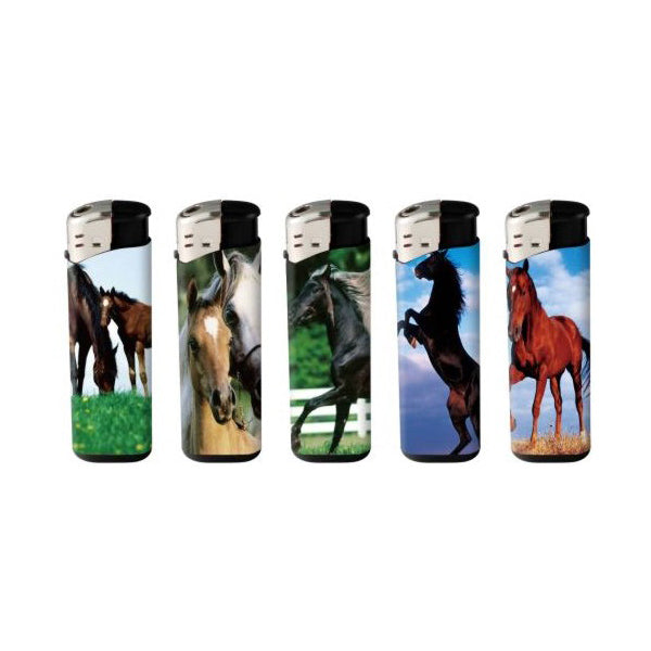 50 x 4Smoke Electronic Printed Lighters - ZY218DK - Design: Dolphin