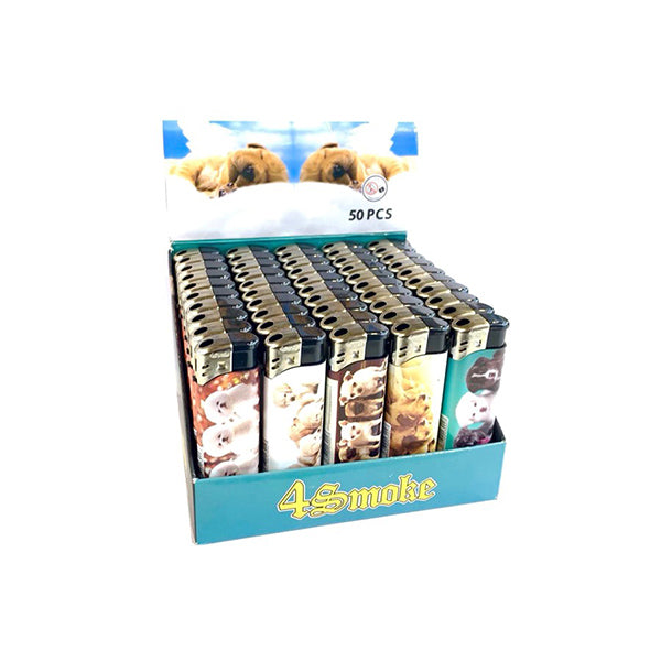 50 x 4Smoke Electronic Printed Lighters - ZY218DK - Design: Mojito