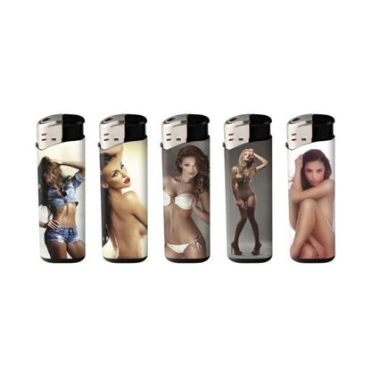 50 x 4Smoke Electronic Printed Lighters - ZY218DK - Design: Mojito