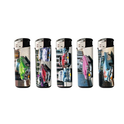 50 x 4Smoke Electronic Printed Lighters - ZY218DK - Design: Dolphin