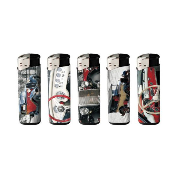 50 x 4Smoke Electronic Printed Lighters - ZY218DK - Design: Dolphin