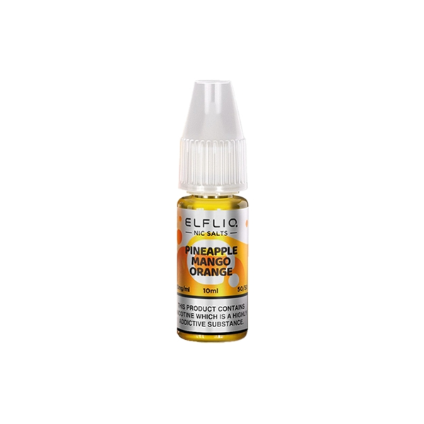 5mg ELFLIQ By Elf Bar 10ml Nic Salt (50VG/50PG) - Flavour: Apple Blackcurrant