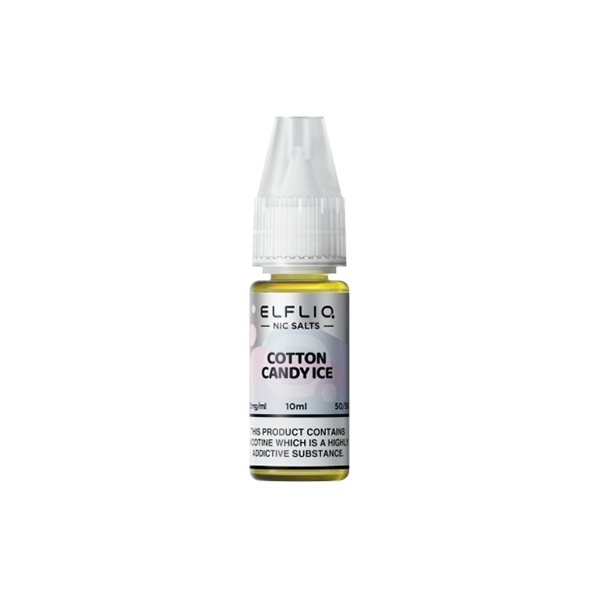 5mg ELFLIQ By Elf Bar 10ml Nic Salt (50VG/50PG) - Flavour: Apple Blackcurrant